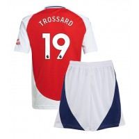 Arsenal Leandro Trossard #19 Heimtrikotsatz Kinder 2024-25 Kurzarm (+ Kurze Hosen)